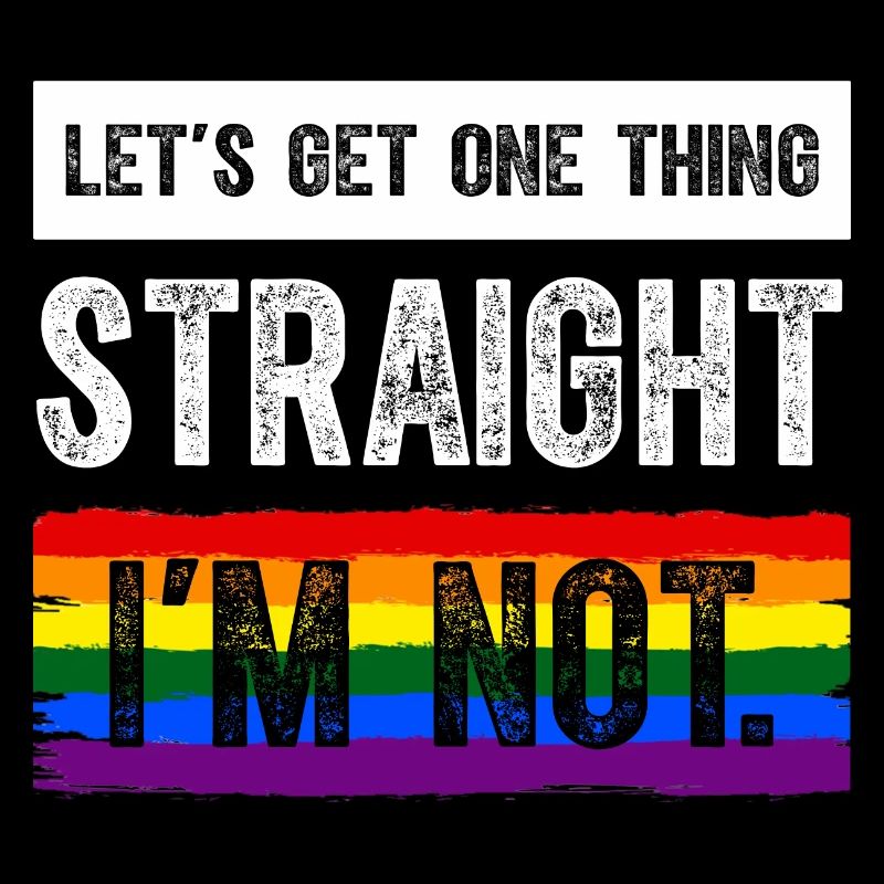 Lasst uns eines klarstellen: Ich bin nicht LGBT