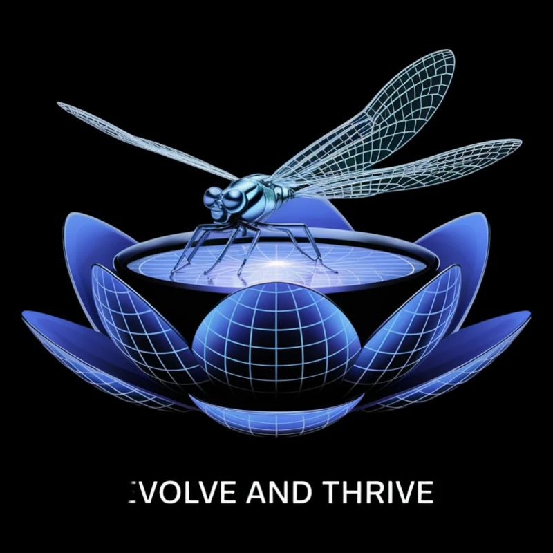 Évoluez et prospèrez la conception de libellules