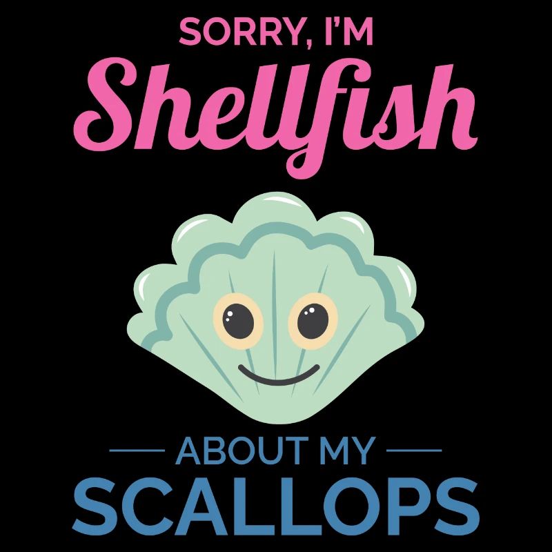 Scallop Seashells Collector Beachcomber Shellfish