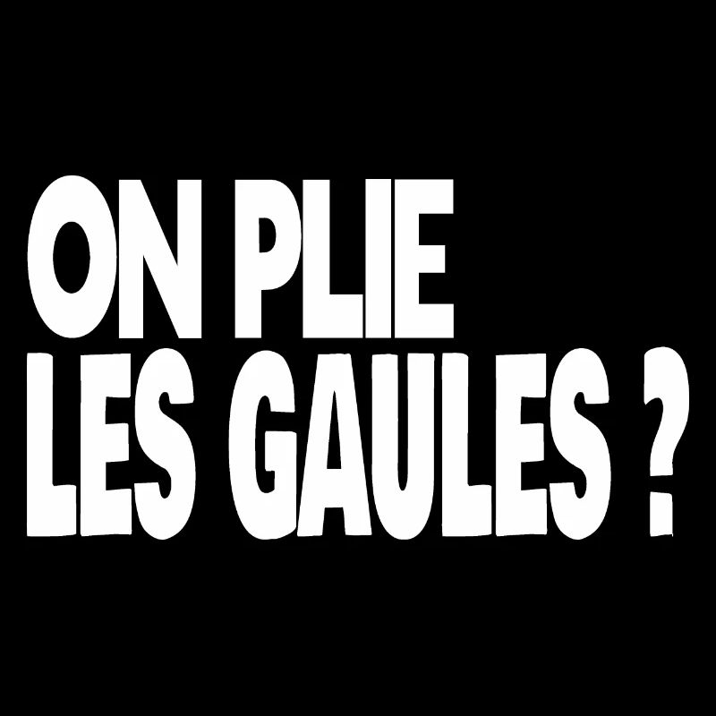 on plie les gaules ?