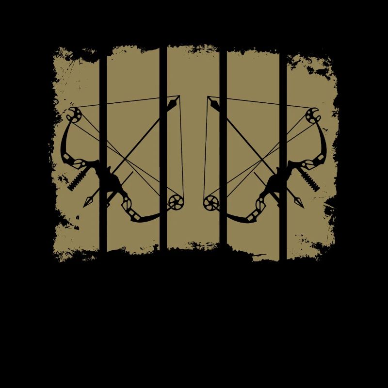 Archery Composite Bow Retro Stripes