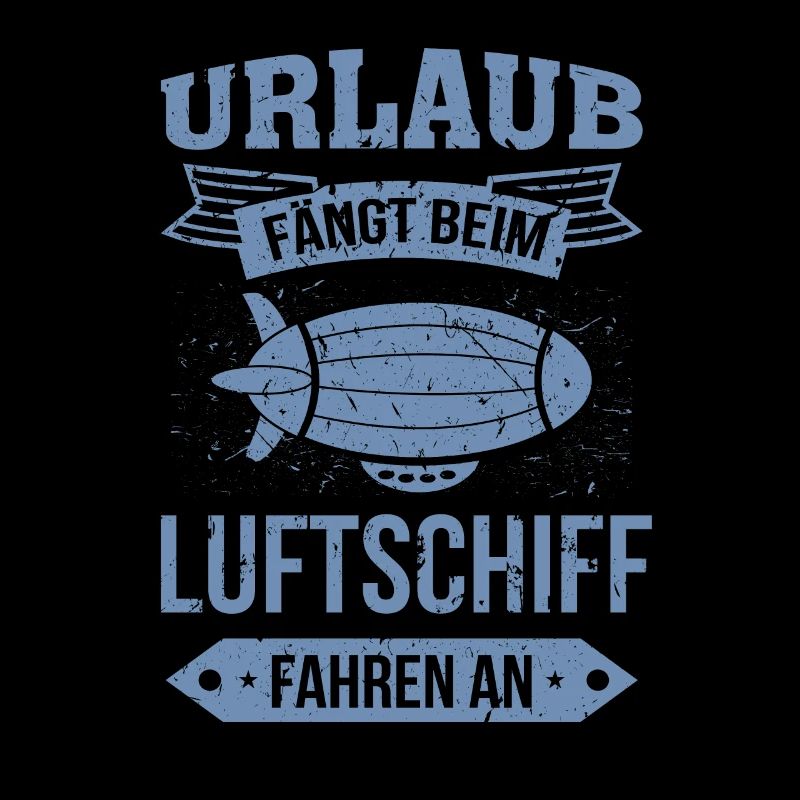 Luftschiff Urlaub fängt an