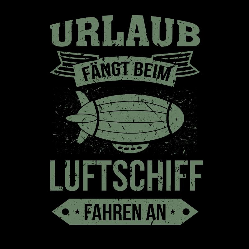 Luftschiff Urlaub fängt an