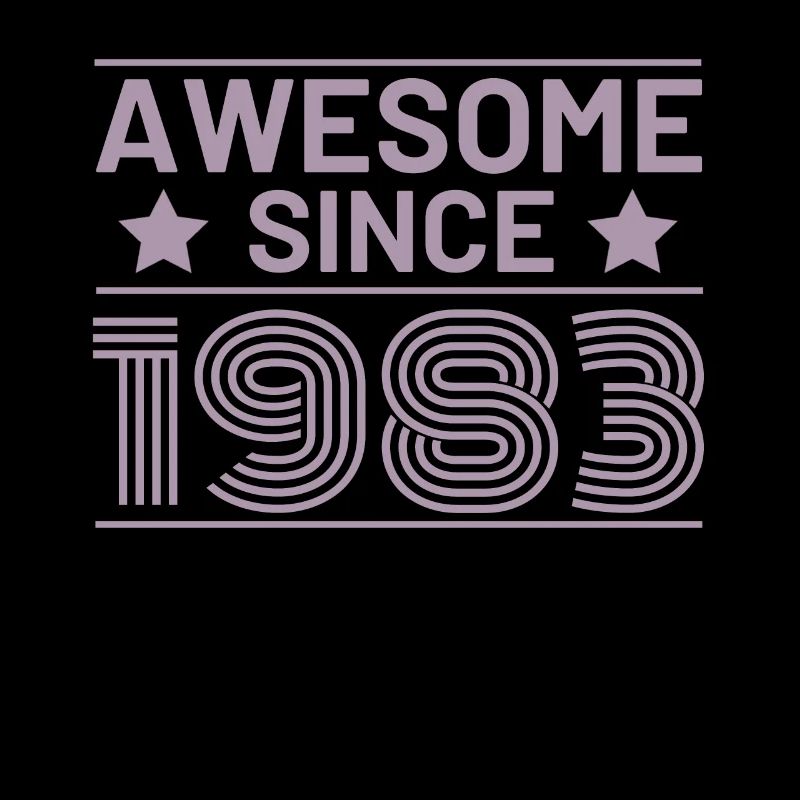 1983 Anniversaire Rétro