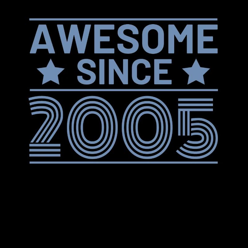 Geburtstag Awesome seit 2005