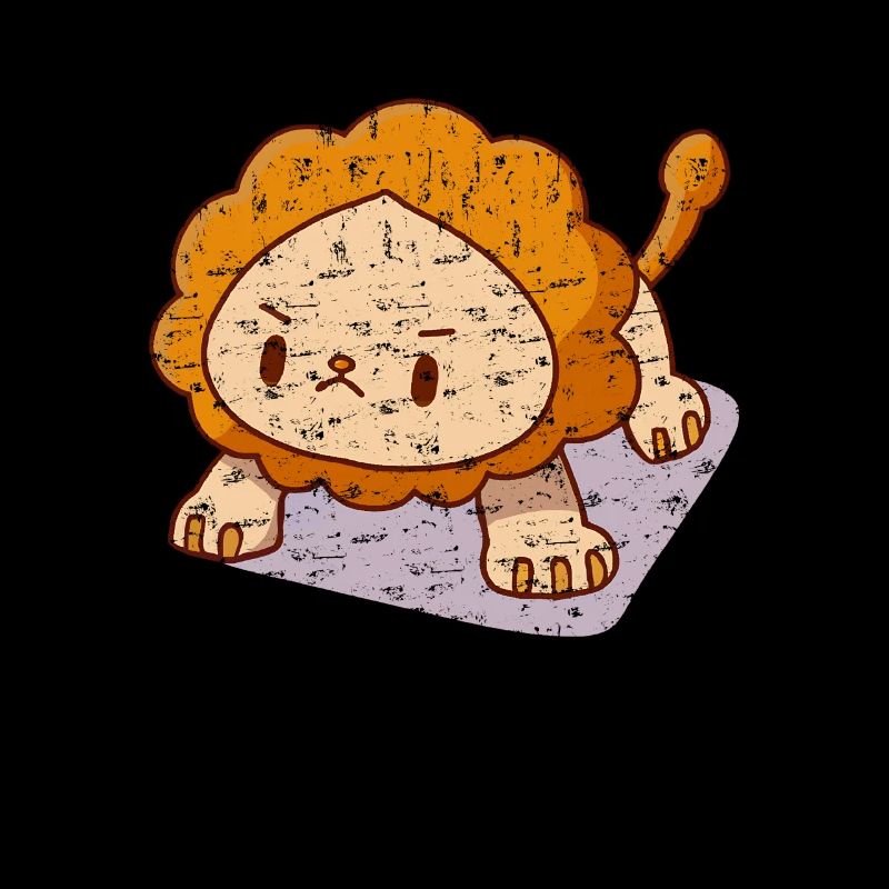 Lion Push-ups Kawaii Strenuous Strong