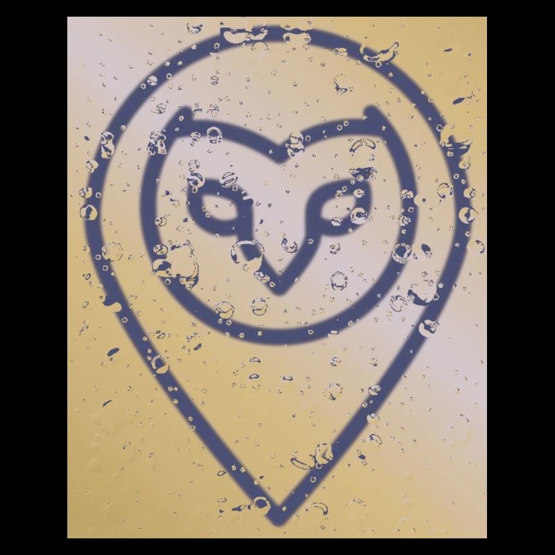 Randonautica - rain effect