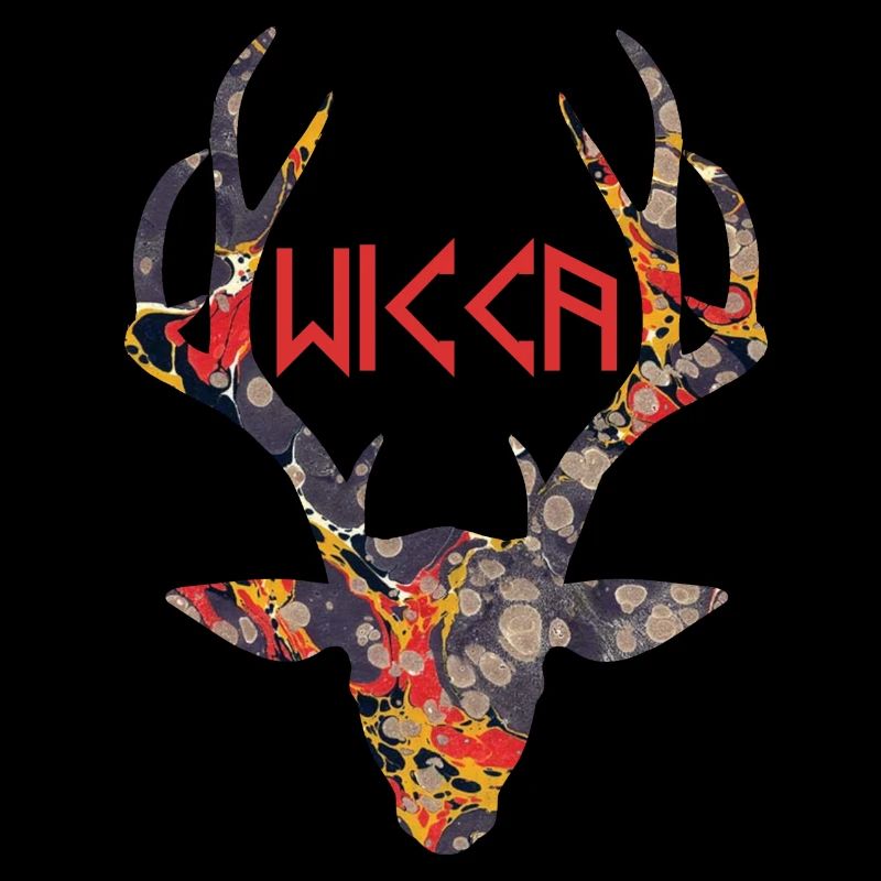 hirschkopf mit wicca e 202