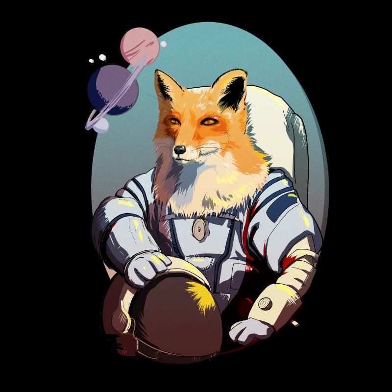 Fuchs Astronaut