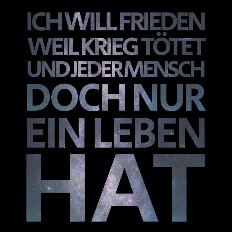 Ich will Frieden
