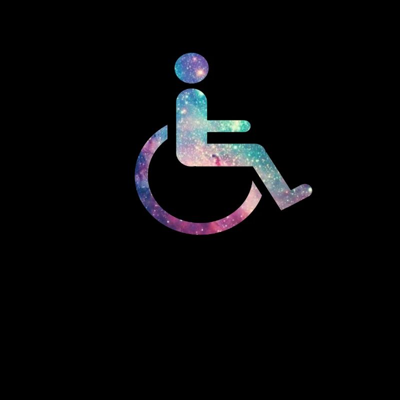 Galaxy wheelchair star space gift