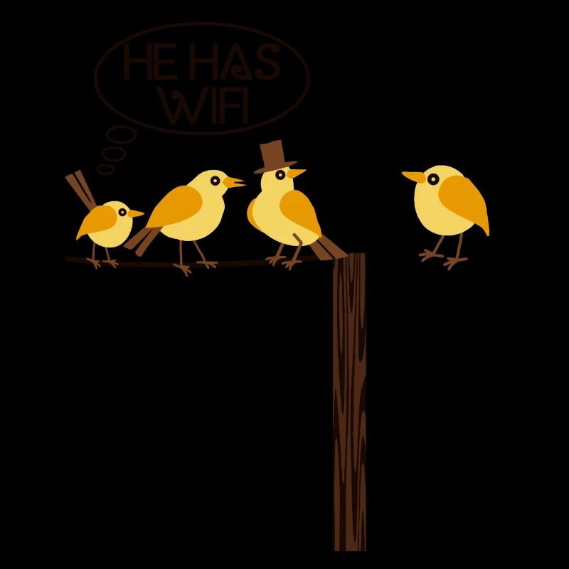 WLAN WIFI Vogel online Informatik