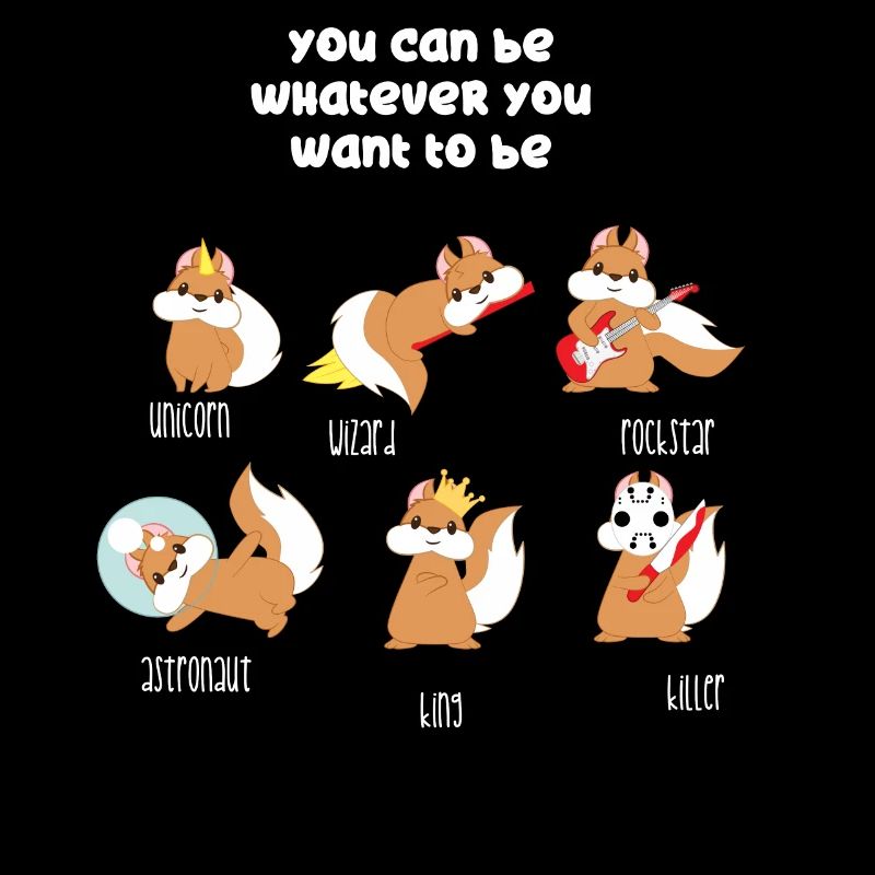 Eichhörnchen - Be different - Eichkätzchen