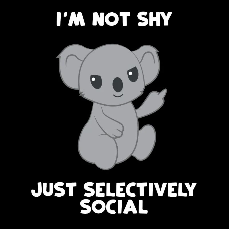 Koala - Koala Bär - Koalabär - Antisozial