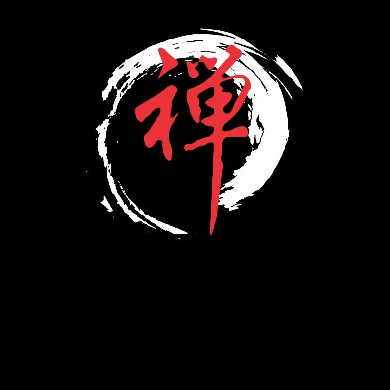 Zen Symbol Enzo Circle Harmonious Elegance Buddhist