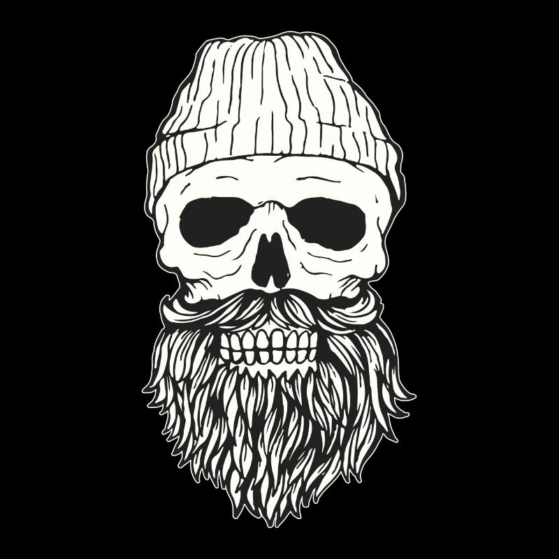 Hipster Skull