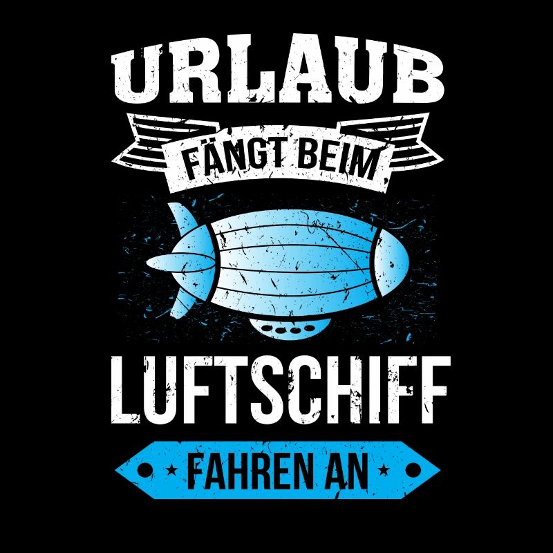 Luftschiff Urlaub fängt an