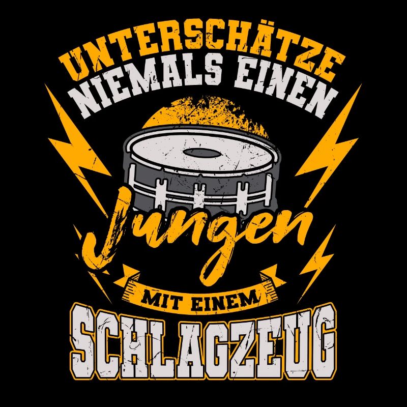 Drummer Junge Schlagzeuger Kinder Schlagzeug