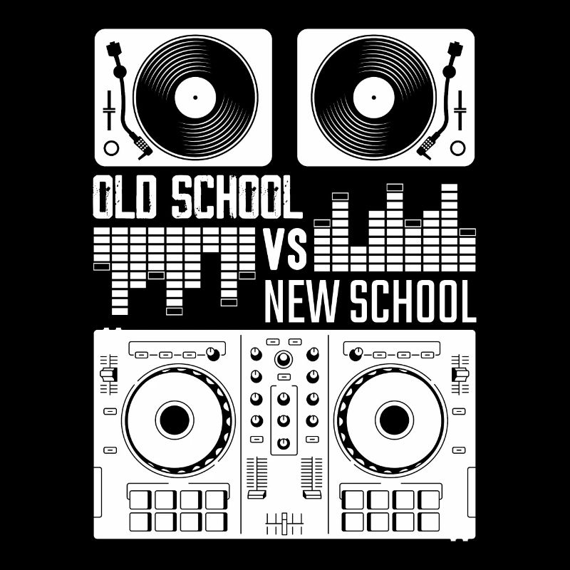 Music DJ old school vinyl electro techno