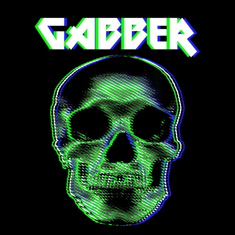 gabber gabba techno hardstyle speedcore cadeau