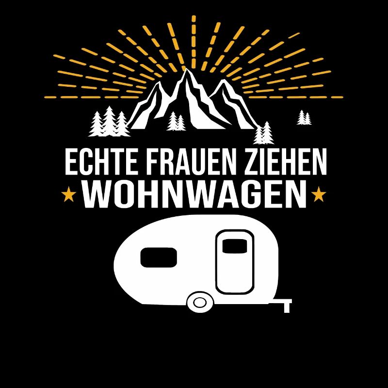 Real women pull caravans
