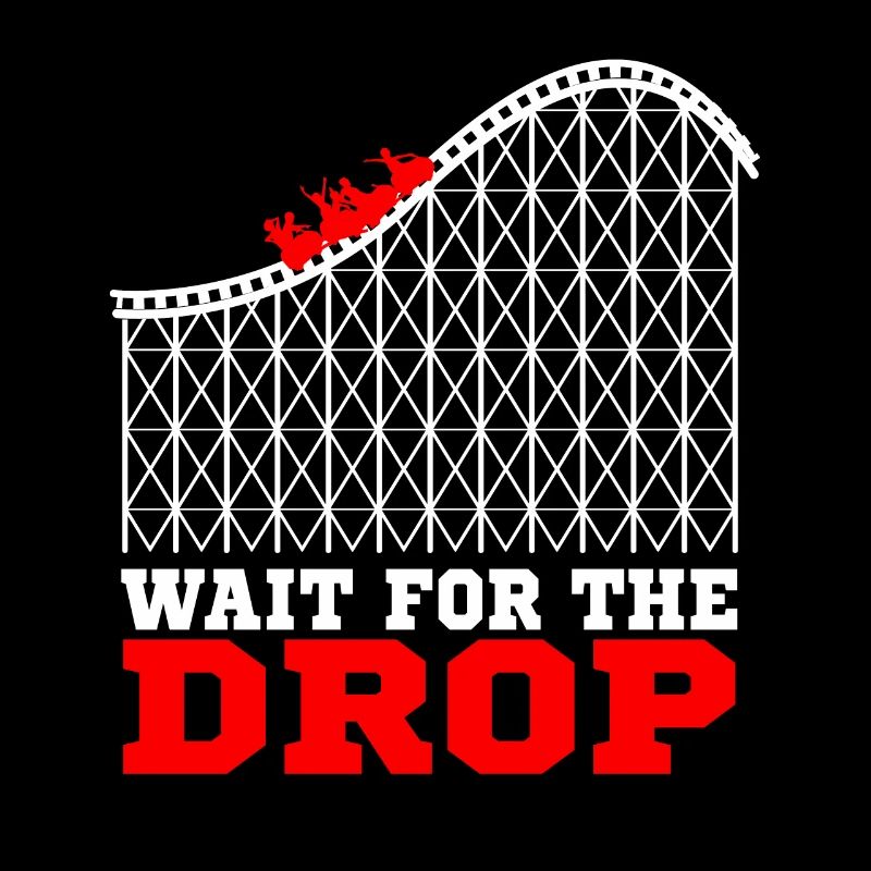 Roller coaster drôle disant cadeau