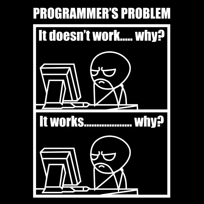 Programmierer Informatiker Meme Lustiges Cartoon I