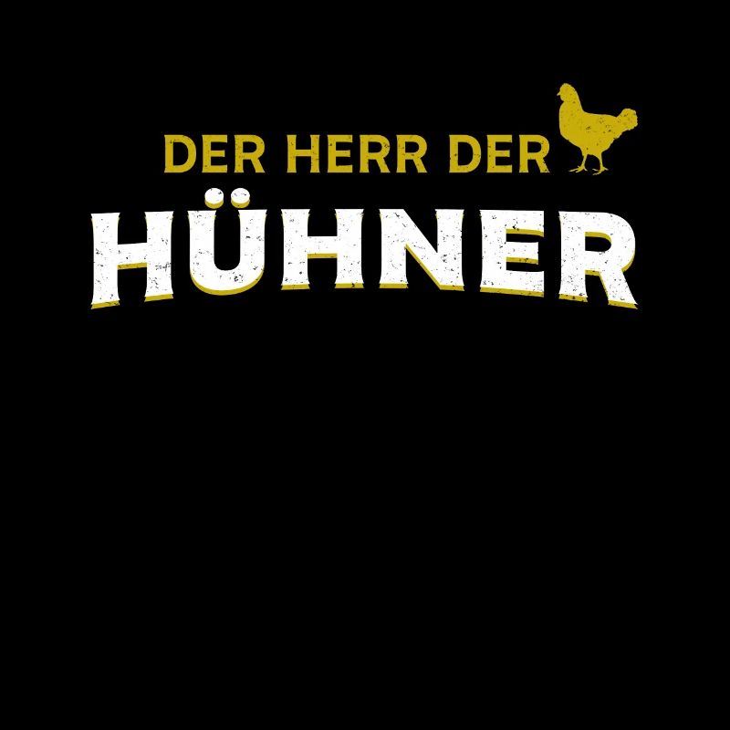 Der Herr der Huehner Bauernhof Huhn Henne Hahn