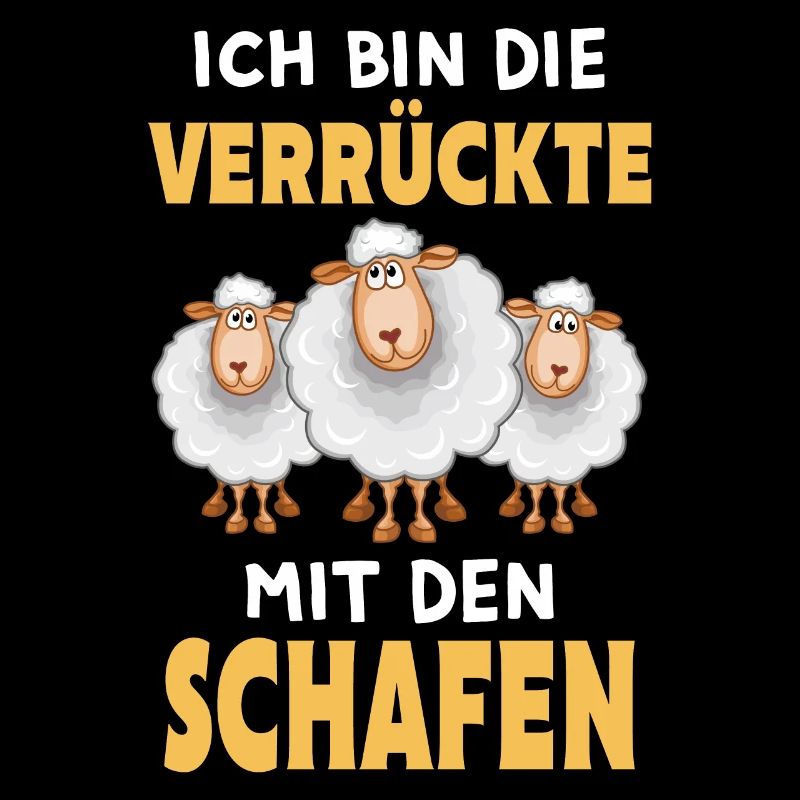 Ich bin die Verrückte mit den Schafen