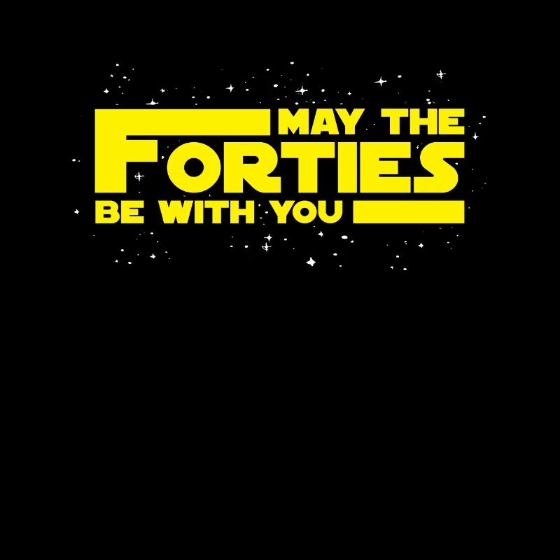 40th birthday stars 40's wars gift