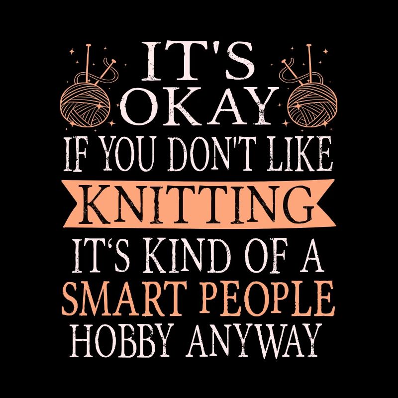 Knitting funny
