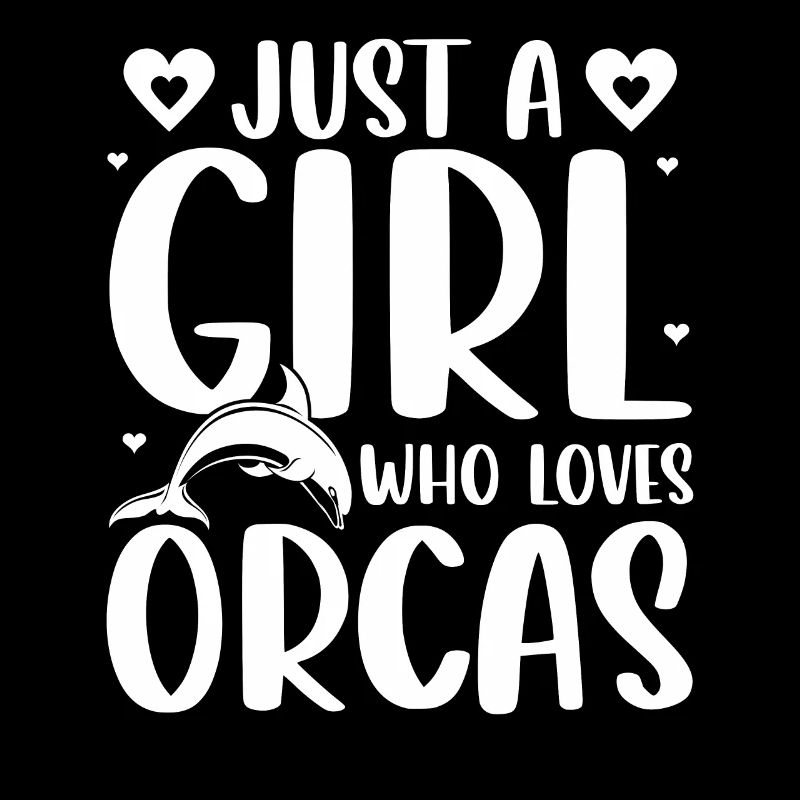 Orca Wal Mädchen Kinder