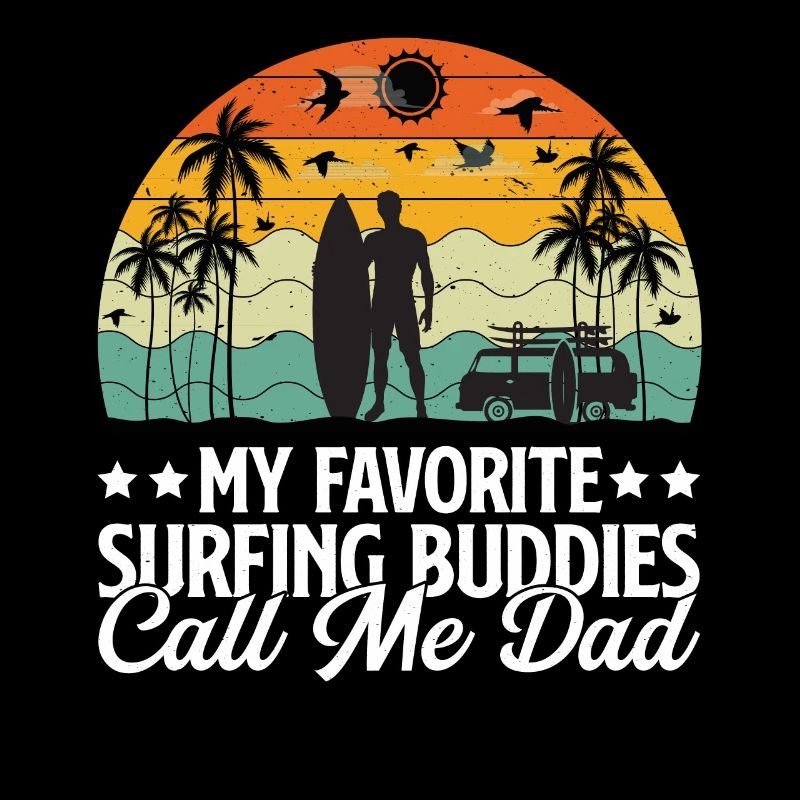 surf Papa Surfeur Père Surf surf surf