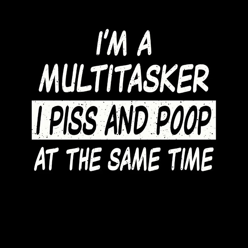 Multitâche pisse et caca