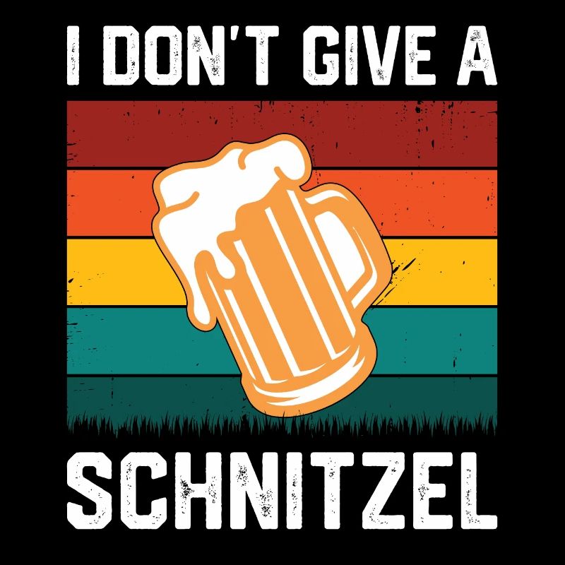 OKTOBER Bier Brezel Wurst Biergarten Schnitzel