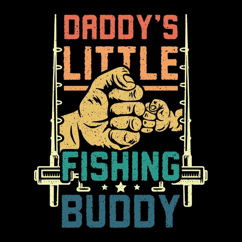 Le petit copain de pêche de papa