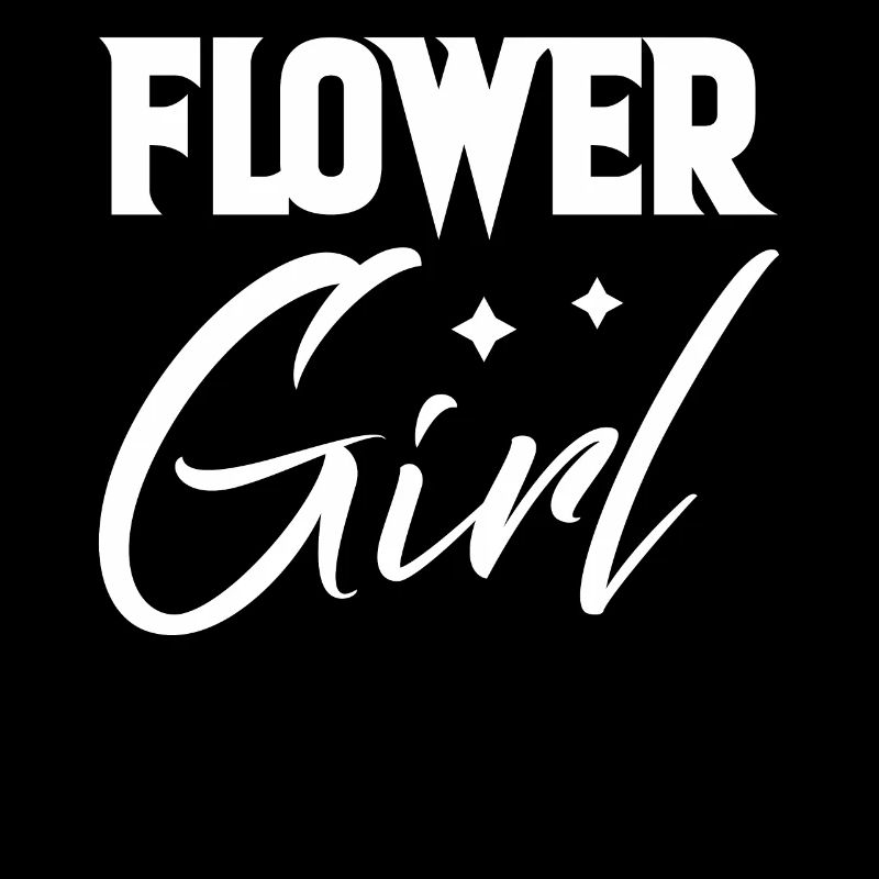 cooles Blumenmädchen Hochzeit Blumenkind Geschenk