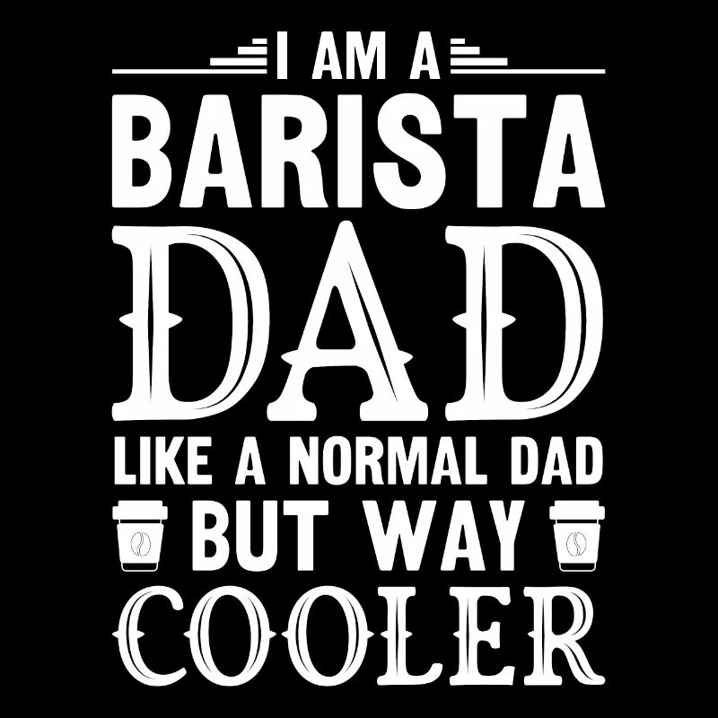 Barkeeper Barmann Barista Geschenk Vater Papa Dad