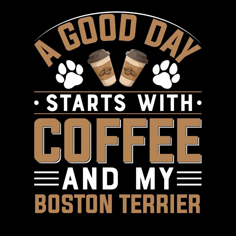 Boston Terrier Café pour chiens