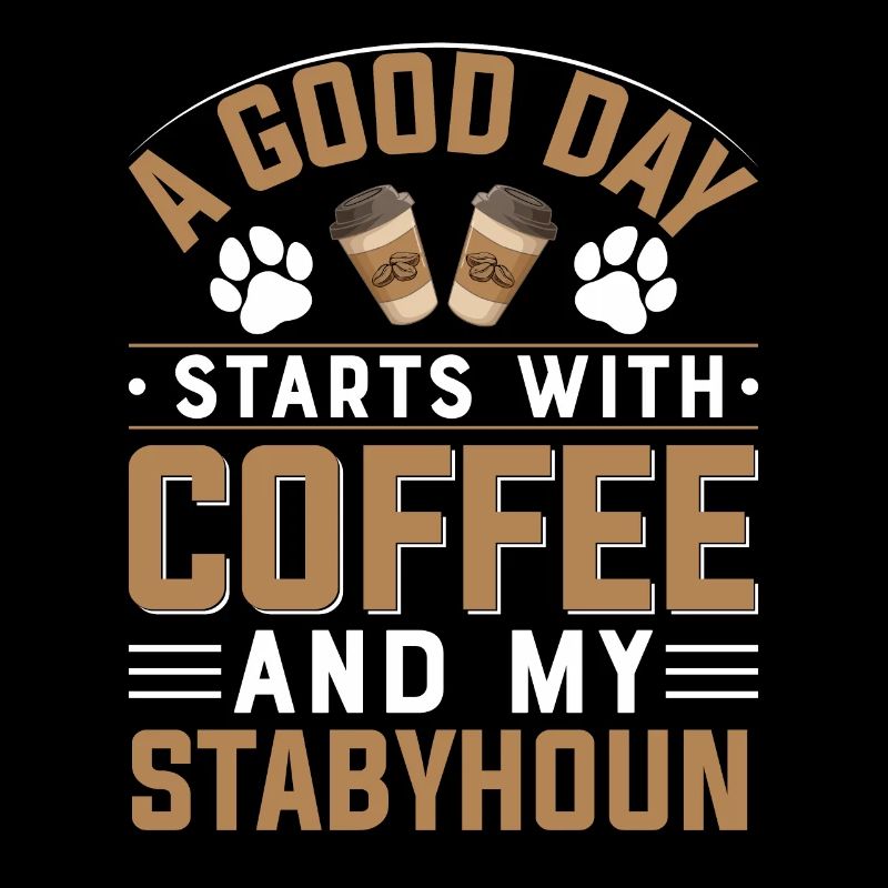 Stabyhoun Stabij Kaffee Trinken Koffein Hund