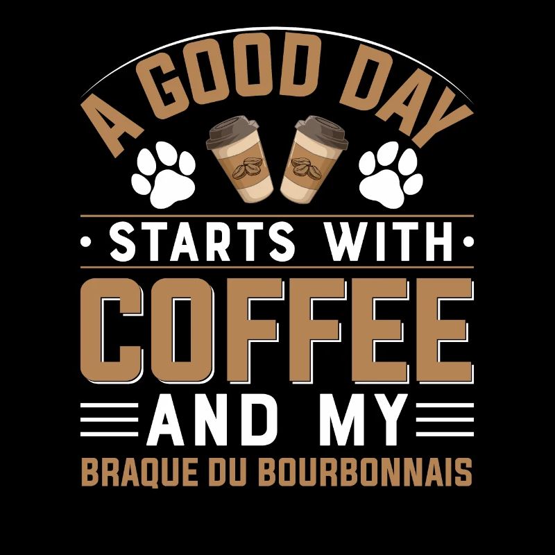 Braque du Bourbonnais Coffee Drinking Caffeine Dogs