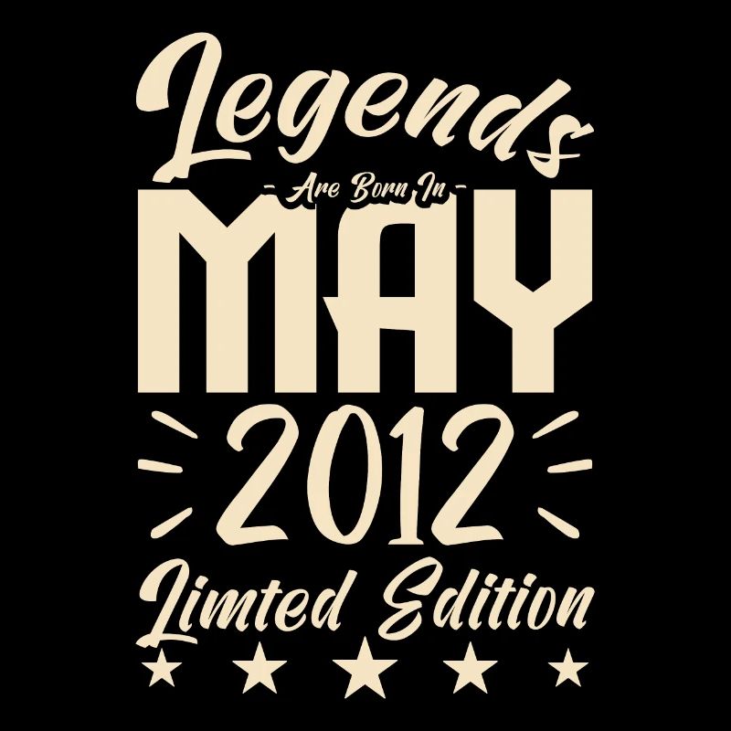 Geboren Mai 2012 Geburtstagsgeschenk 2012.