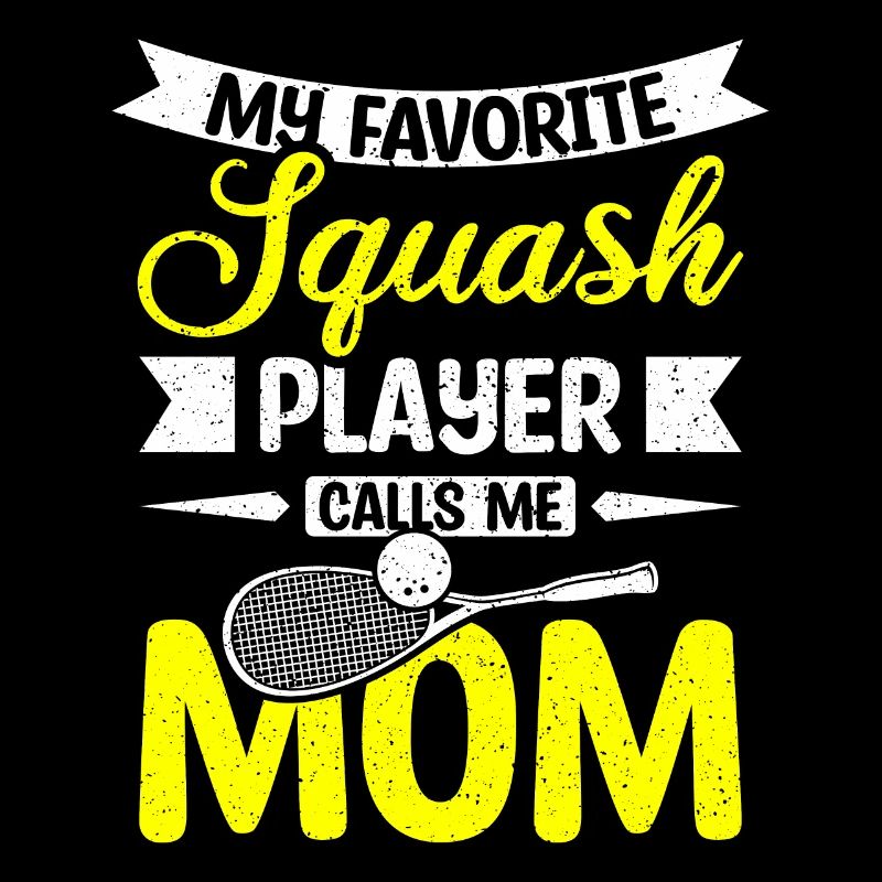 Mon joueur de squash préféré m’appelle maman