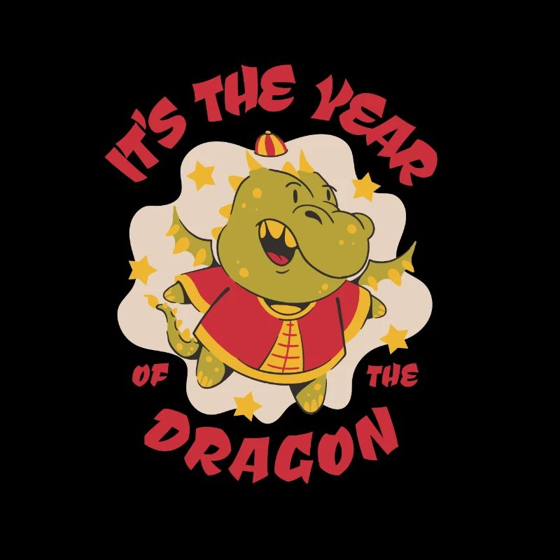 Chinesisches Neujahr Drache Vietnam I Geschenk