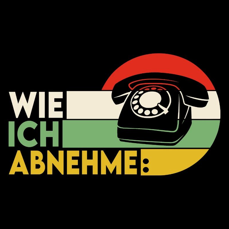 Wie ich abnehme Retro Diät Spruch