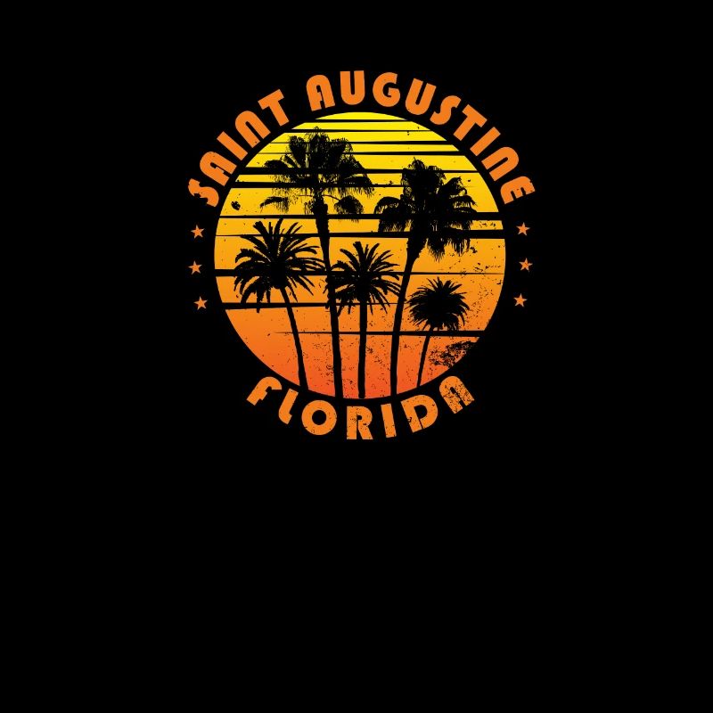 Rétro Saint Augustine Florida Souvenir Vintage