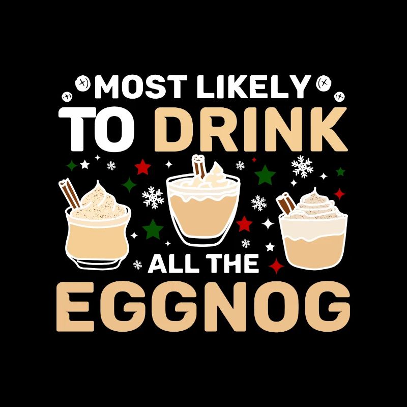 Most likely to drink all the eggnog