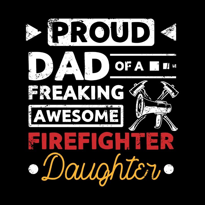 Fier papa d’une fille pompière géniale