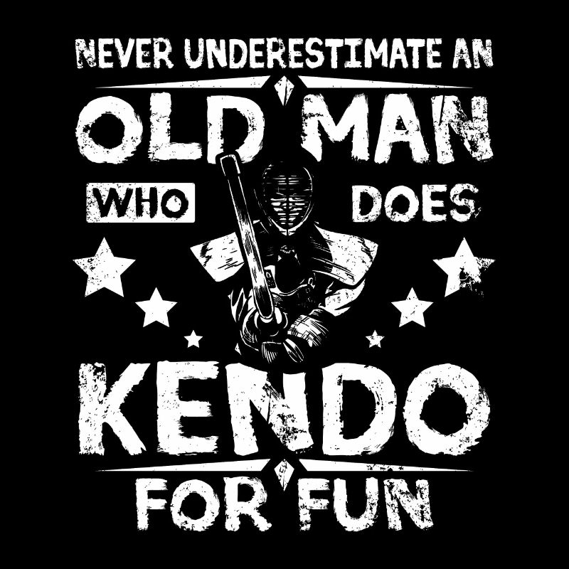 Never underestimate an old man who does kendo