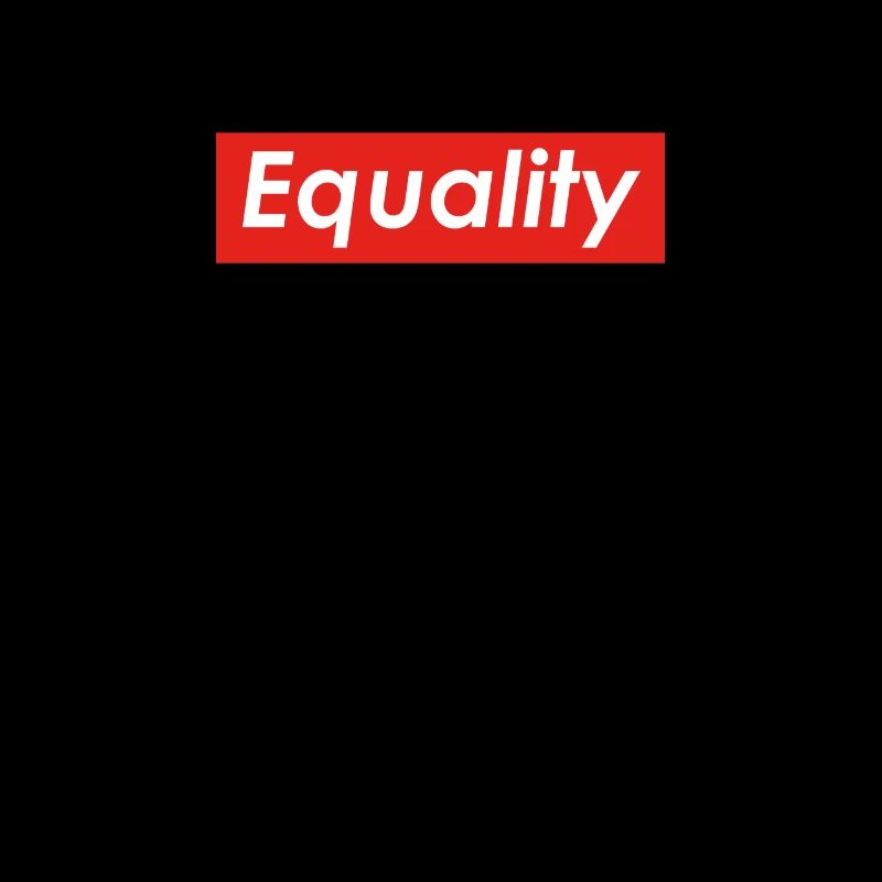 Red Equality Gift design